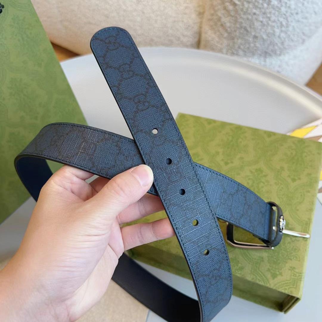 Gucci Belt With Interlocking G Detail - 