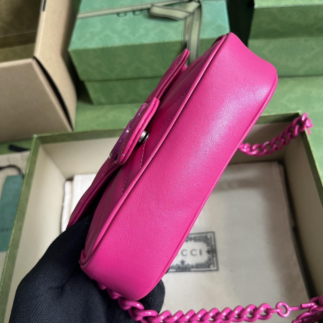 Gucci GG Marmont Belt Bag(16.5-10.2-5.1CM) - PerfectKickZ