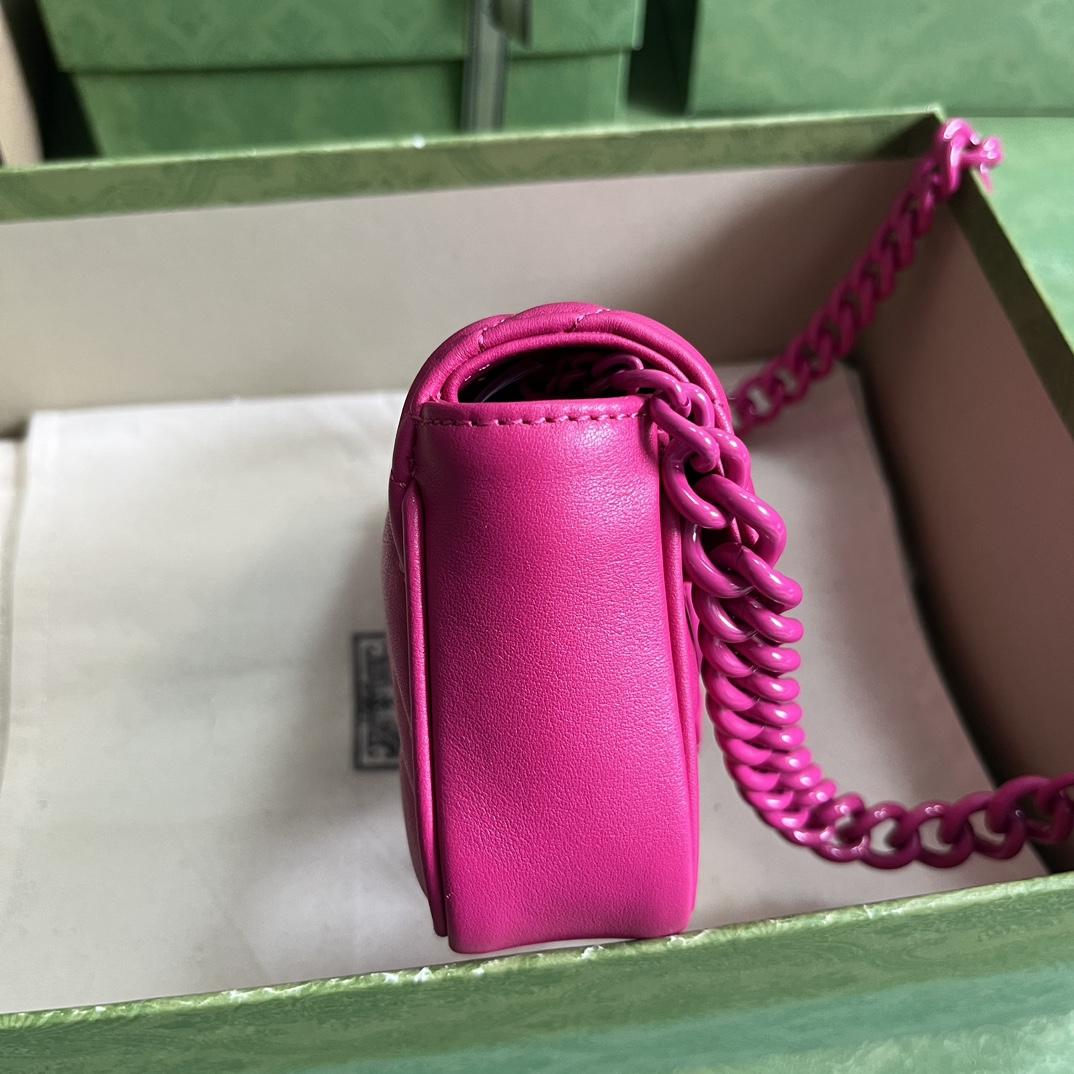Gucci GG Marmont Belt Bag(16.5-10.2-5.1CM) - PerfectKickZ