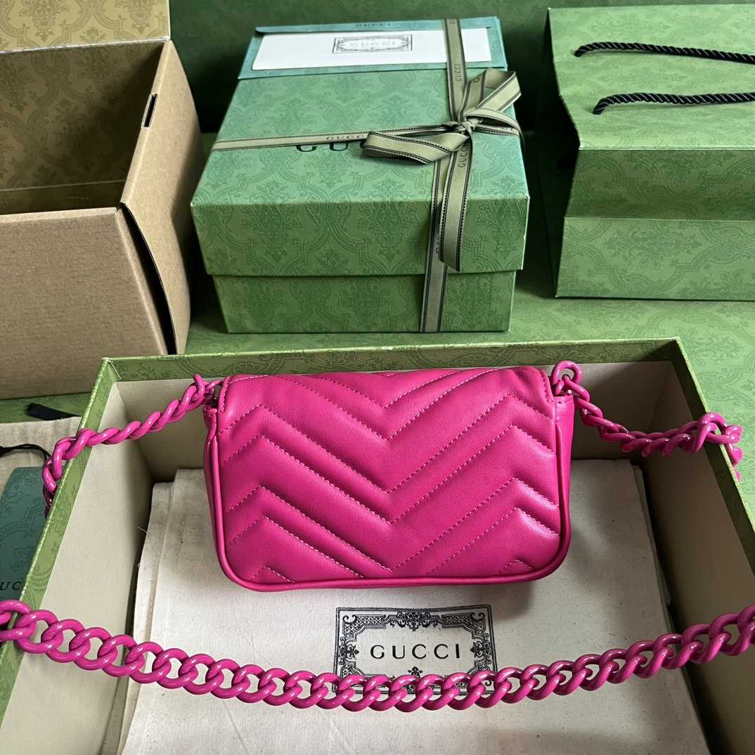 Gucci GG Marmont Belt Bag(16.5-10.2-5.1CM) - PerfectKickZ