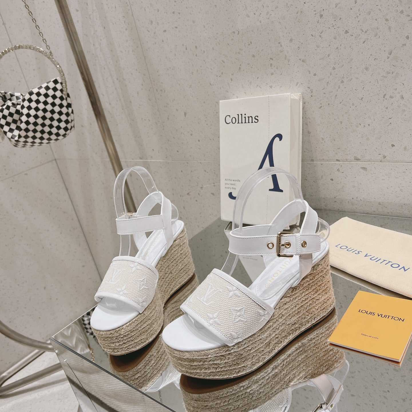 Louis Vuitton Starboard Wedge Sandal   - PerfectKickZ