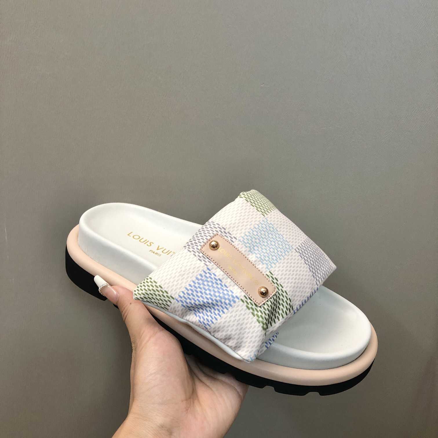 Louis Vuitton Pool Pillow Flat Comfort Mule     1ACTWN - PerfectKickZ
