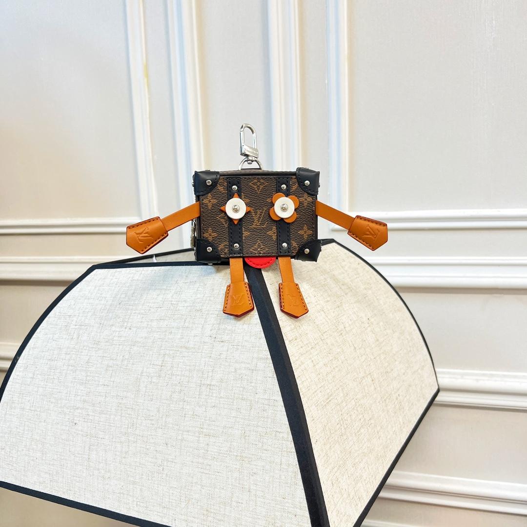 Louis Vuitton Mister Trunk Key Holder and Bag Charm   M01201 - PerfectKickZ