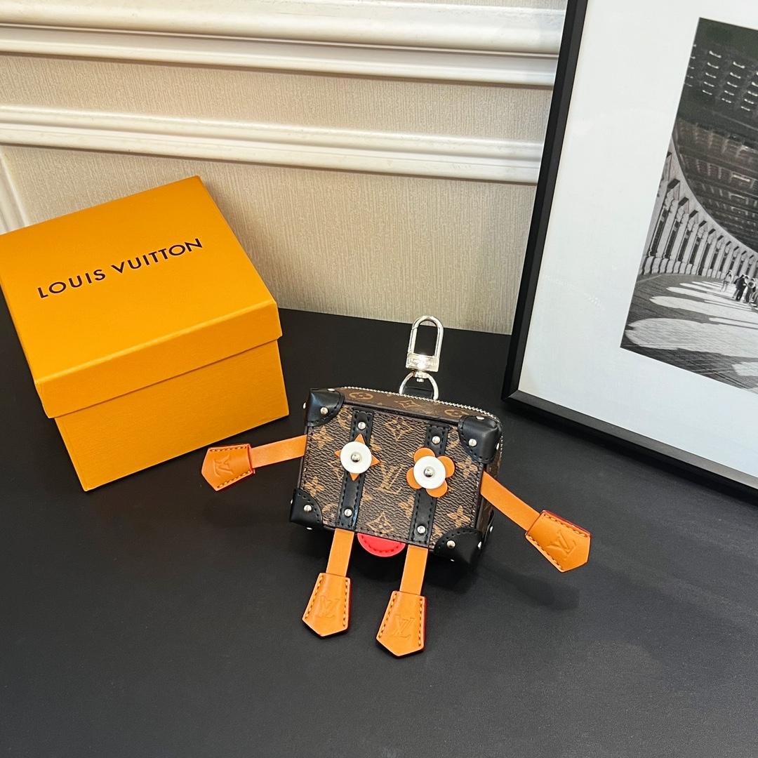 Louis Vuitton Mister Trunk Key Holder and Bag Charm   M01201 - PerfectKickZ