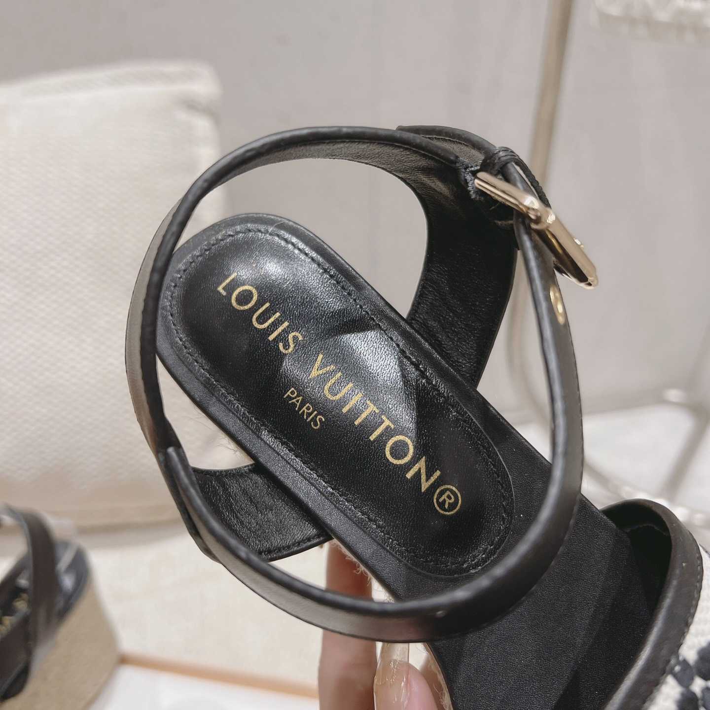 Louis Vuitton Starboard Wedge Sandal   - PerfectKickZ