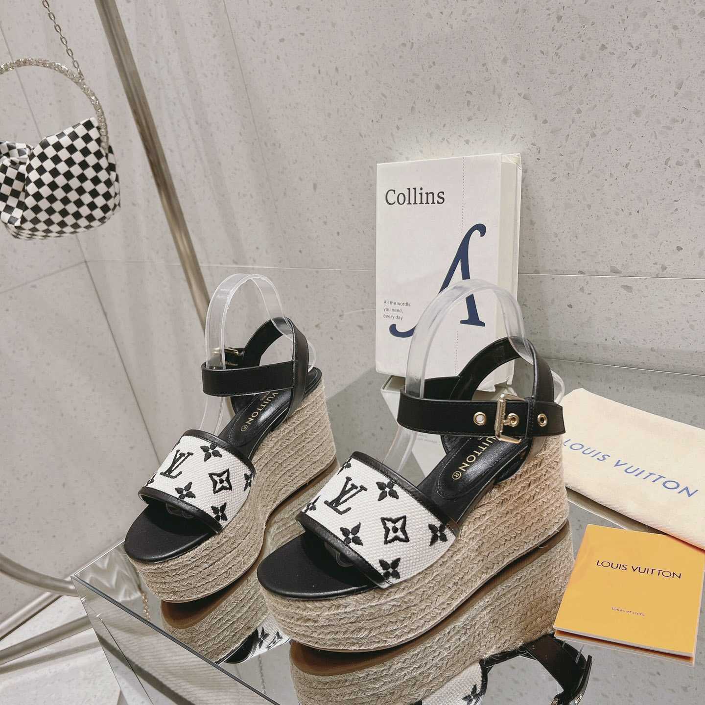 Louis Vuitton Starboard Wedge Sandal   - PerfectKickZ