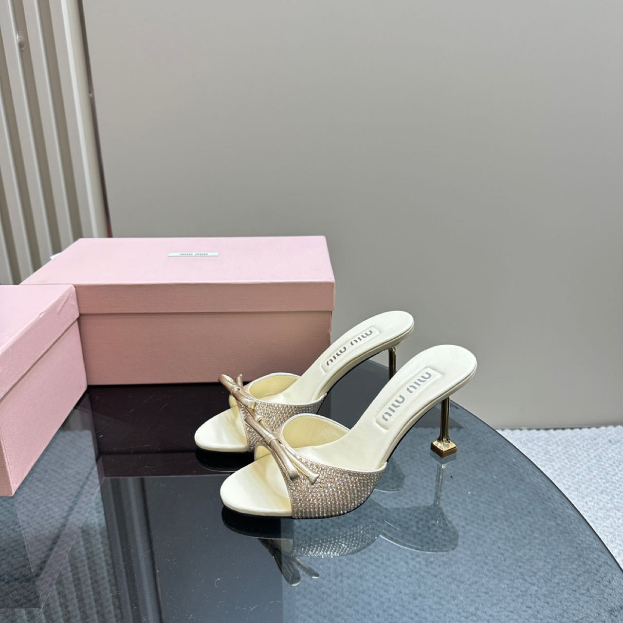 Miu Miu Satin Sandals - PerfectKickZ