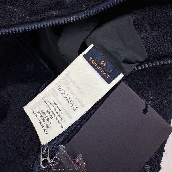 Louis Vuitton Monogram Wool Bouclette Zipped Blouson - PerfectKickZ