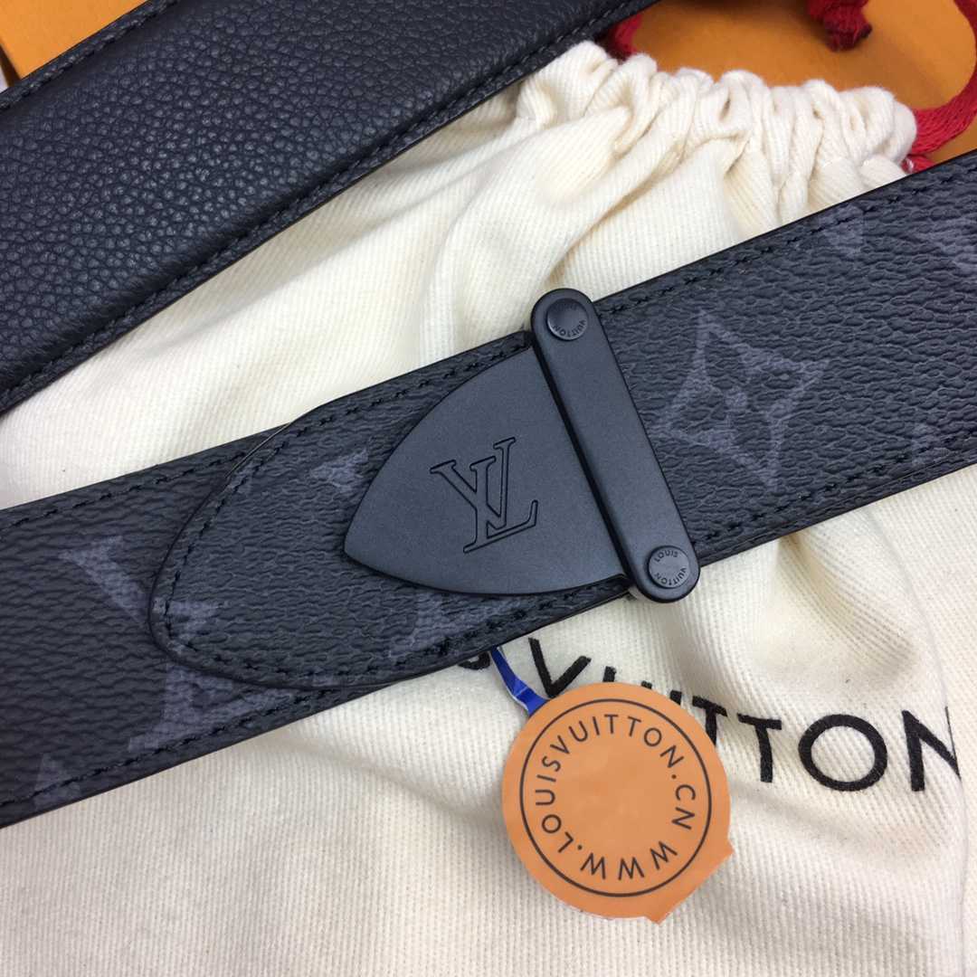 Louis Vuitton LV Trunk 35mm Reversible Belt - PerfectKickZ