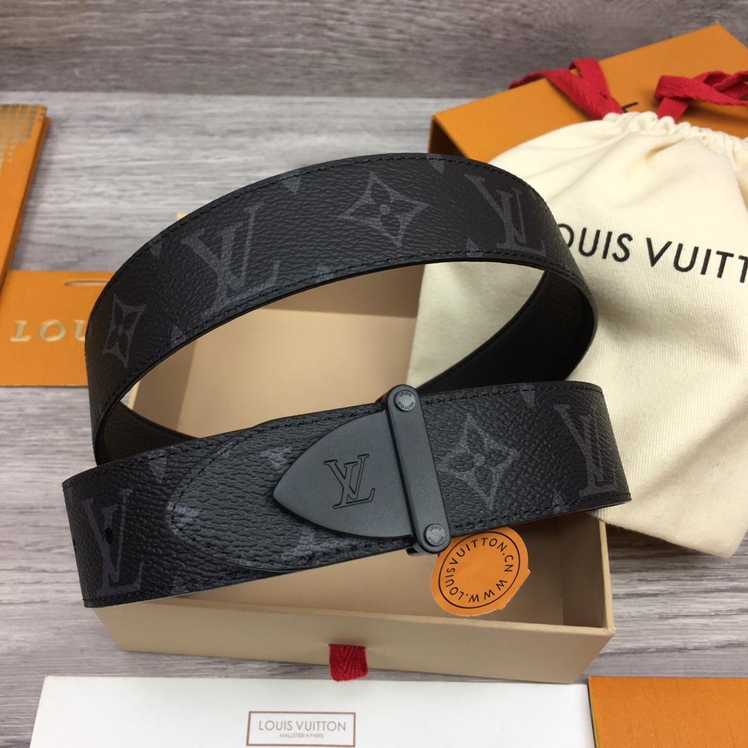 Louis Vuitton LV Trunk 35mm Reversible Belt - PerfectKickZ
