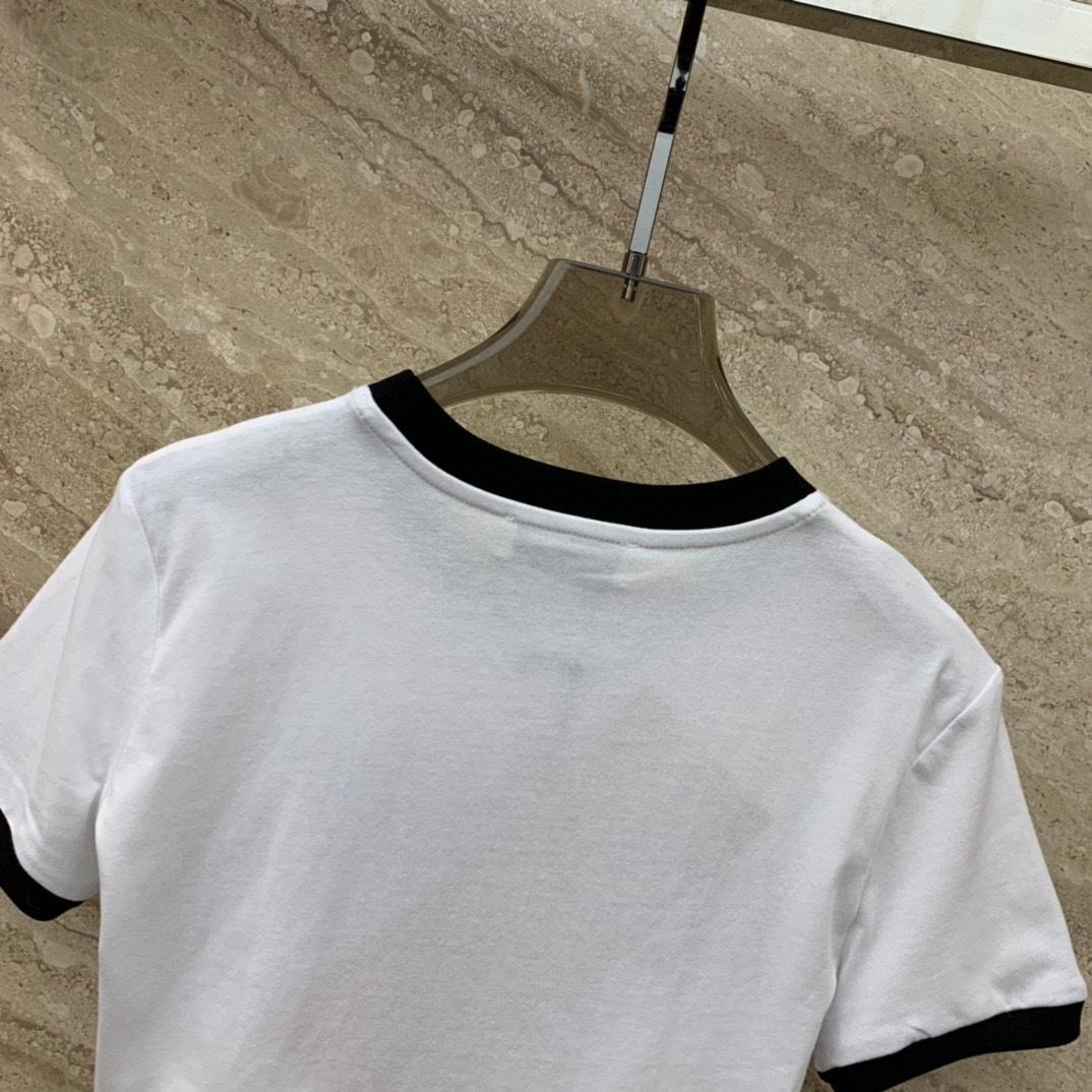 Miu Miu Logo-Printed Cropped T-Shirt - 