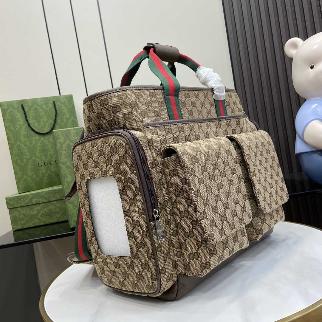 Gucci Original GG Diaper Bag - PerfectKickZ