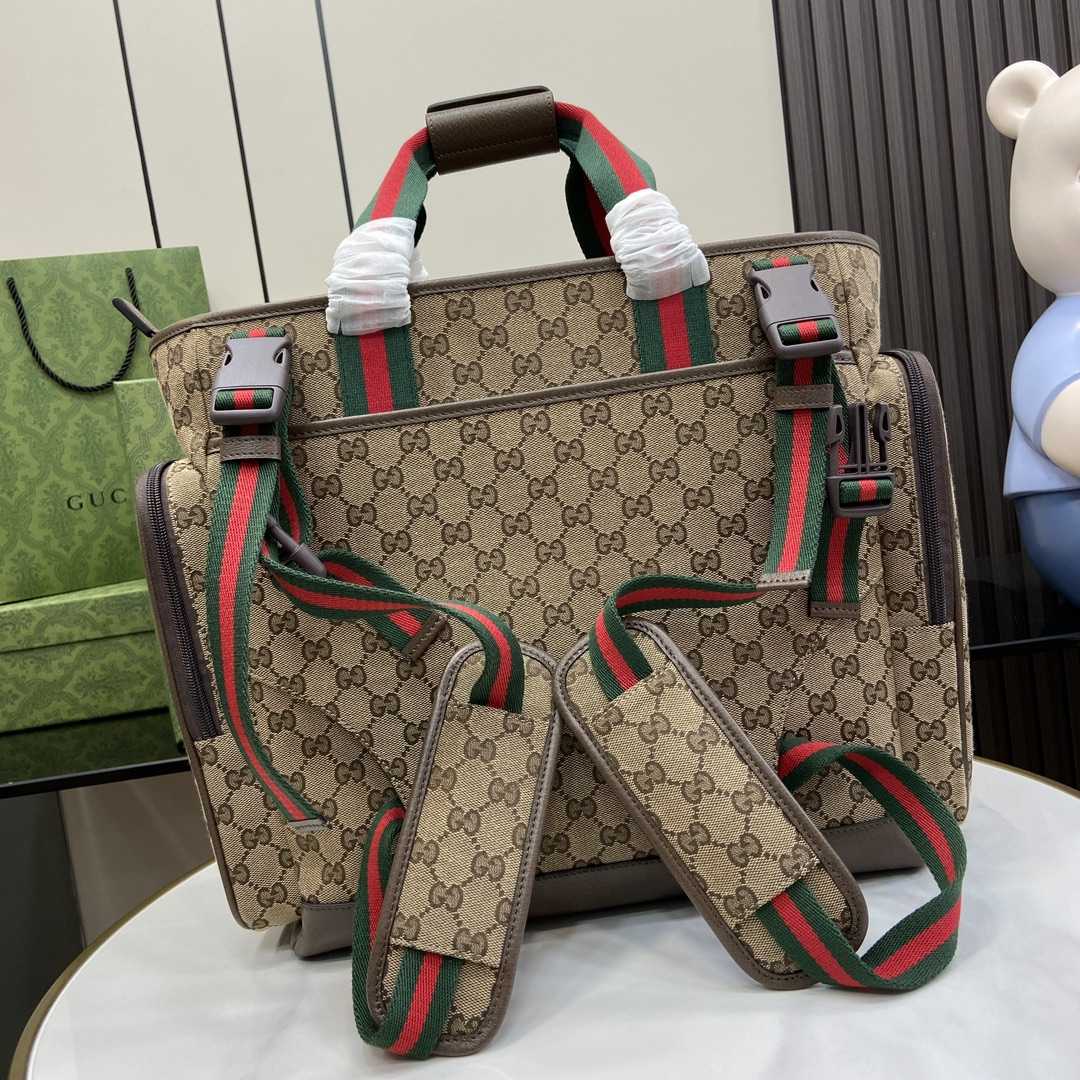 Gucci Original GG Diaper Bag - 