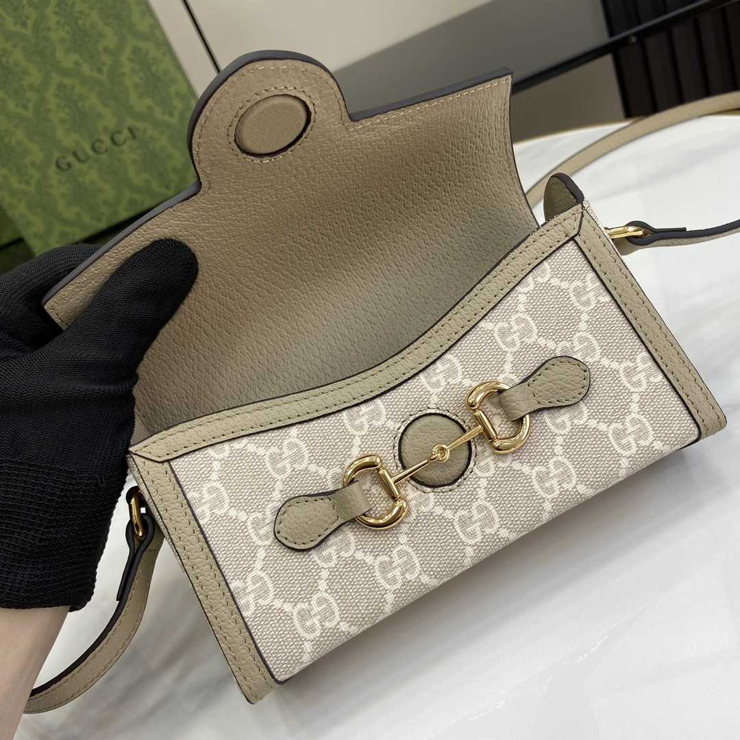 Gucci Horsebit 1955 Mini Bag - PerfectKickZ