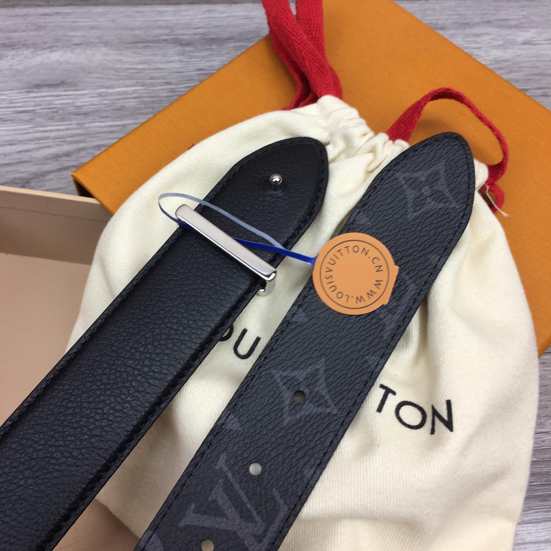Louis Vuitton LV Trunk 35mm Reversible Belt - PerfectKickZ