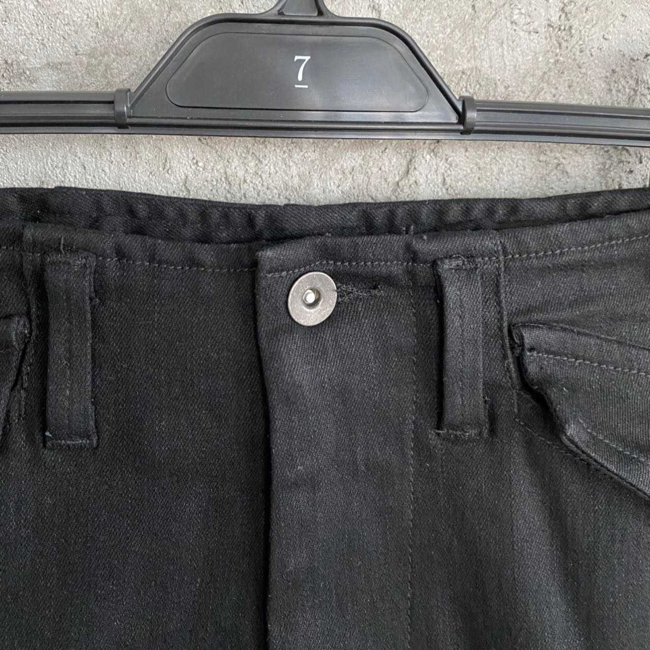 Julius Black Belt Cargo Pocket Shorts - PerfectKickZ