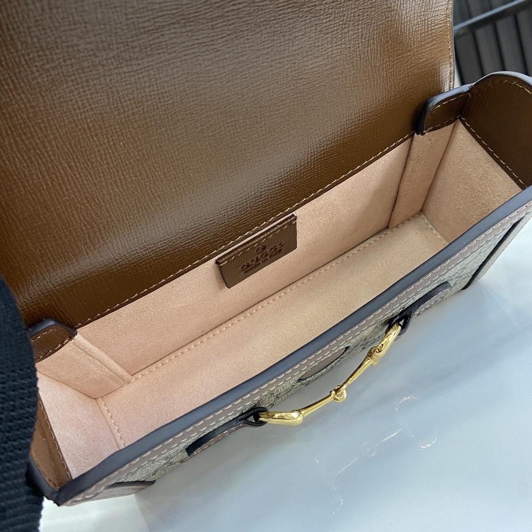 Gucci Horsebit 1955 Mini Bag - PerfectKickZ