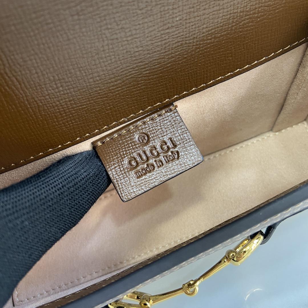Gucci Horsebit 1955 Mini Bag - PerfectKickZ