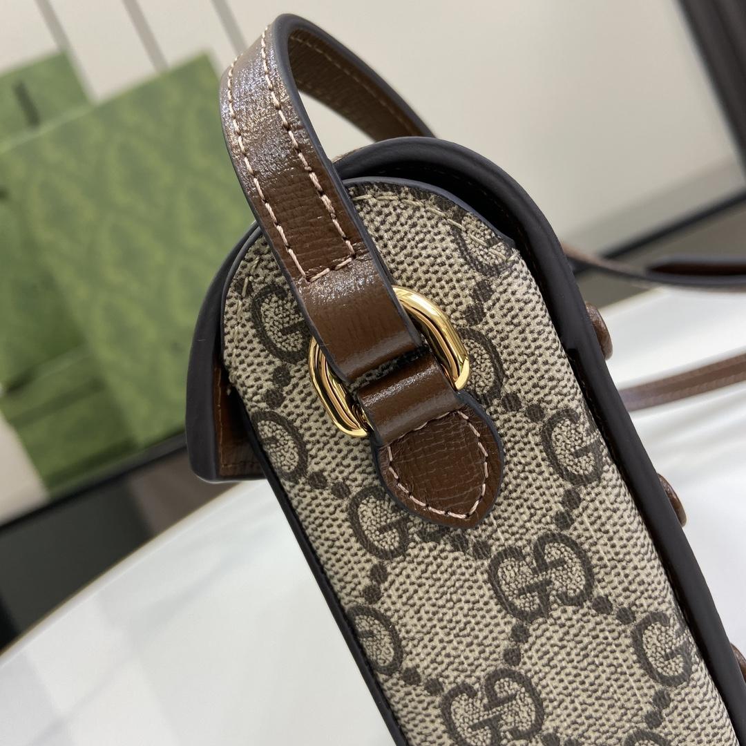 Gucci Horsebit 1955 Mini Bag - PerfectKickZ