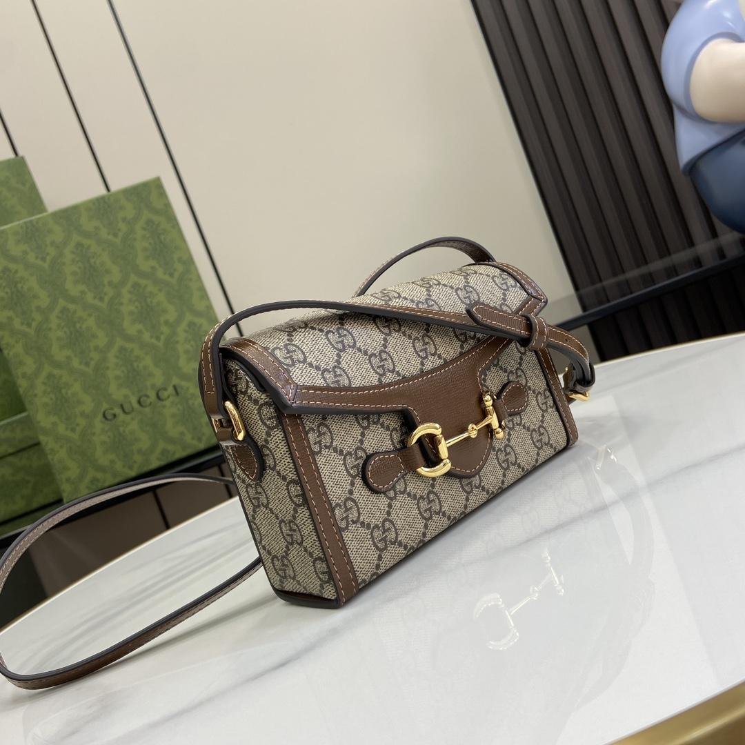 Gucci Horsebit 1955 Mini Bag - PerfectKickZ