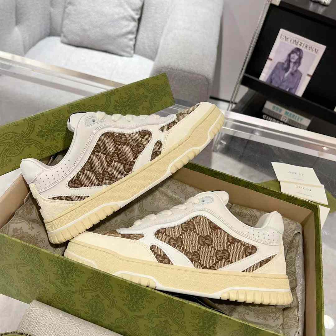 Gucci Re-Web Trainers  - PerfectKickZ
