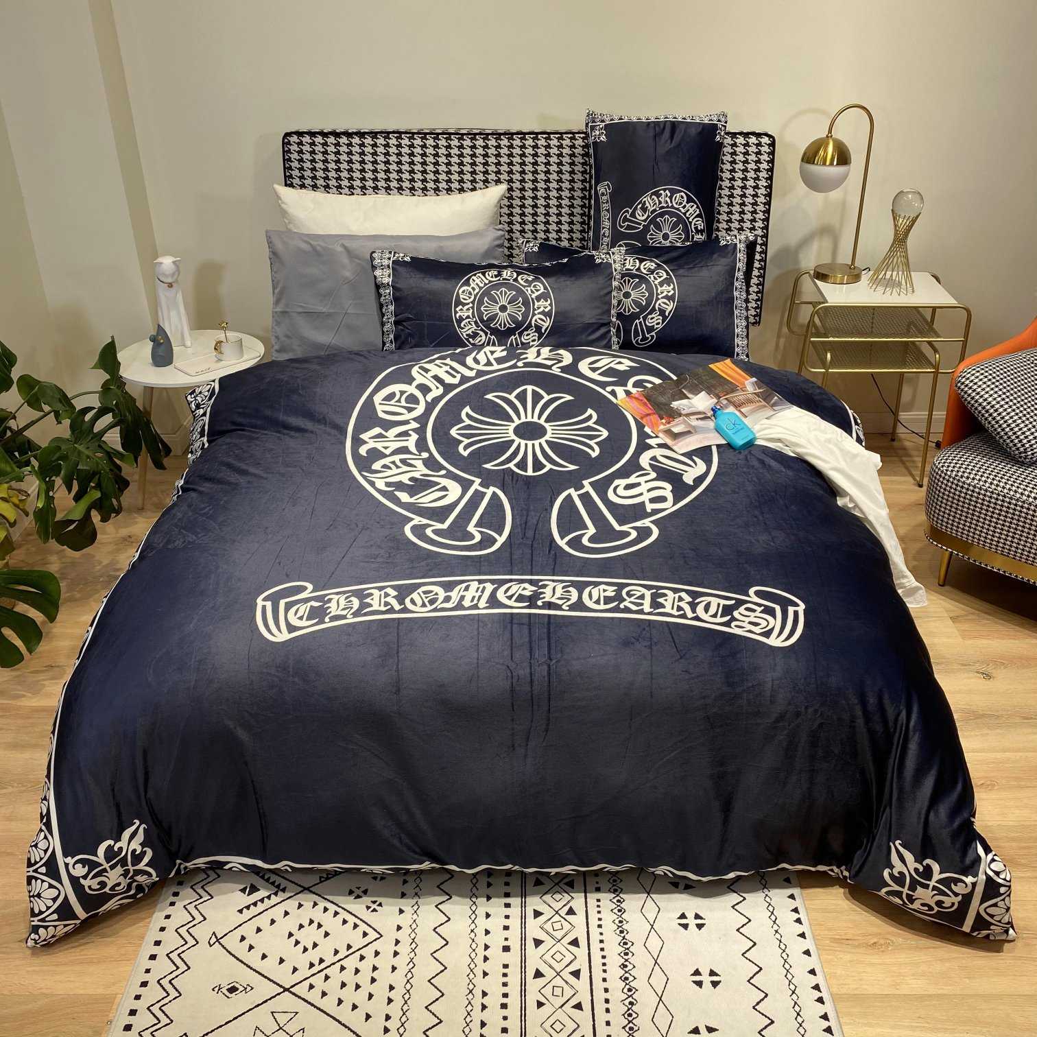 Chrome Hearts Bedding - PerfectKickZ