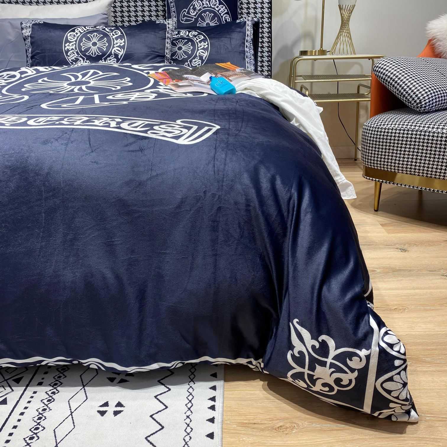 Chrome Hearts Bedding - PerfectKickZ