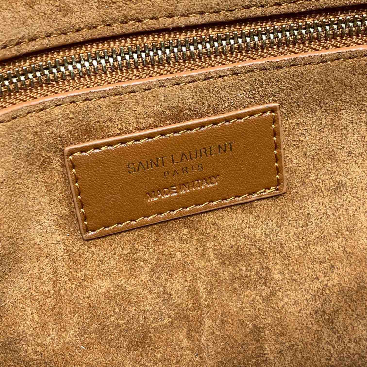 Saint Laurent LE 5 À 7 In Canvas And Leather  - 