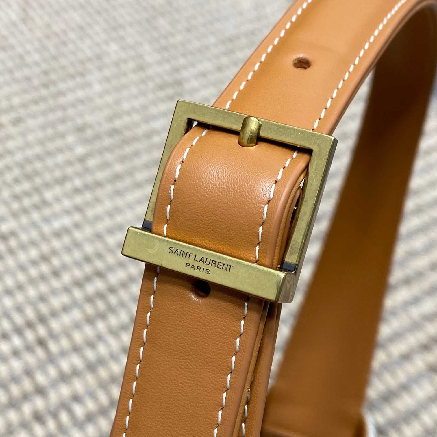 Saint Laurent LE 5 À 7 In Canvas And Leather  - 
