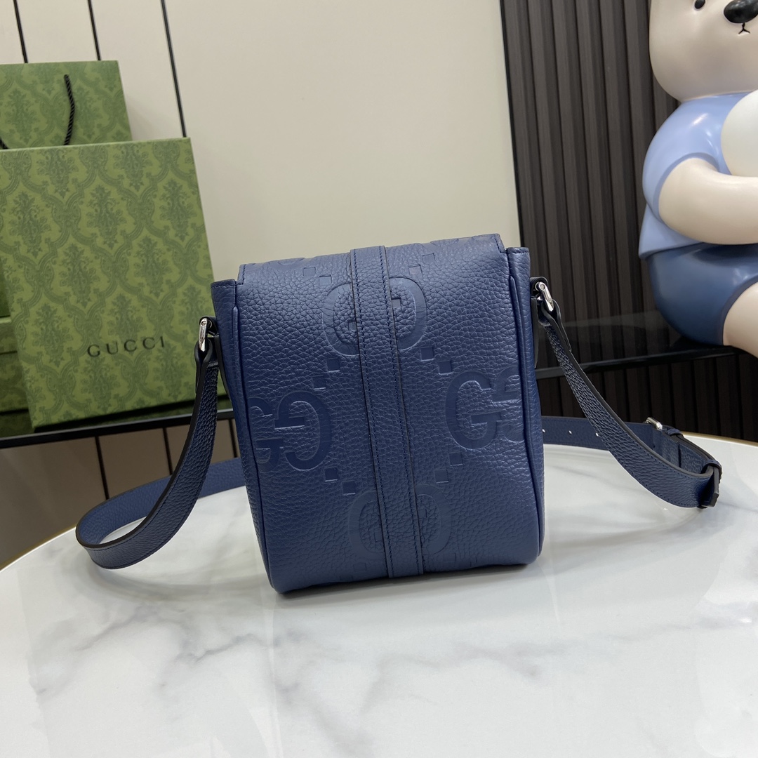 Gucci Jumbo GG Small Messenger Bag   - 