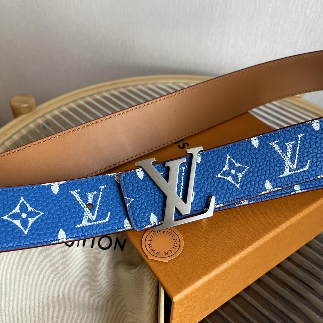Louis Vuitton LV Initiales 40mm Reversible Belt         - PerfectKickZ