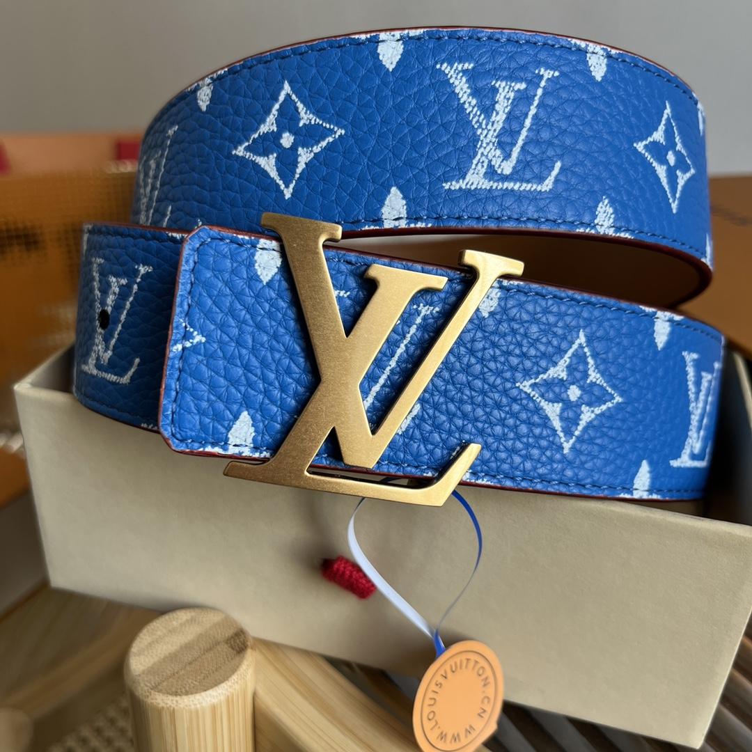 Louis Vuitton LV Initiales 40mm Reversible Belt        M8460V - PerfectKickZ