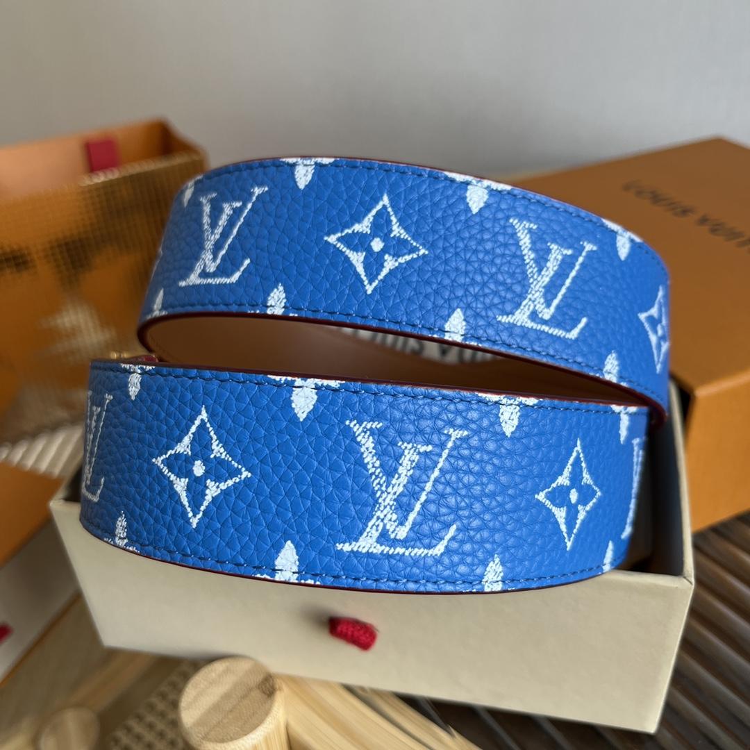 Louis Vuitton LV Initiales 40mm Reversible Belt        M8460V - PerfectKickZ