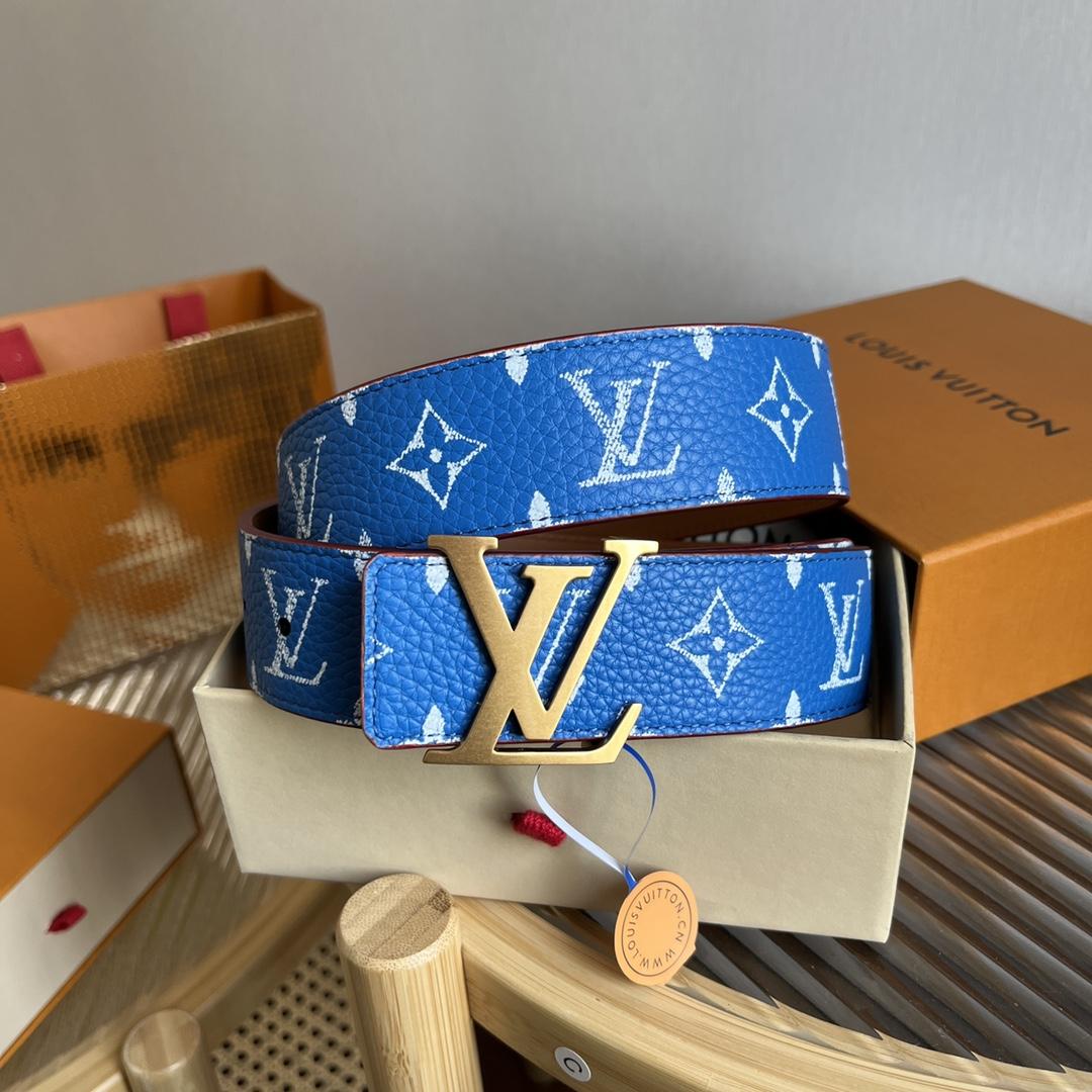 Louis Vuitton LV Initiales 40mm Reversible Belt        M8460V - PerfectKickZ