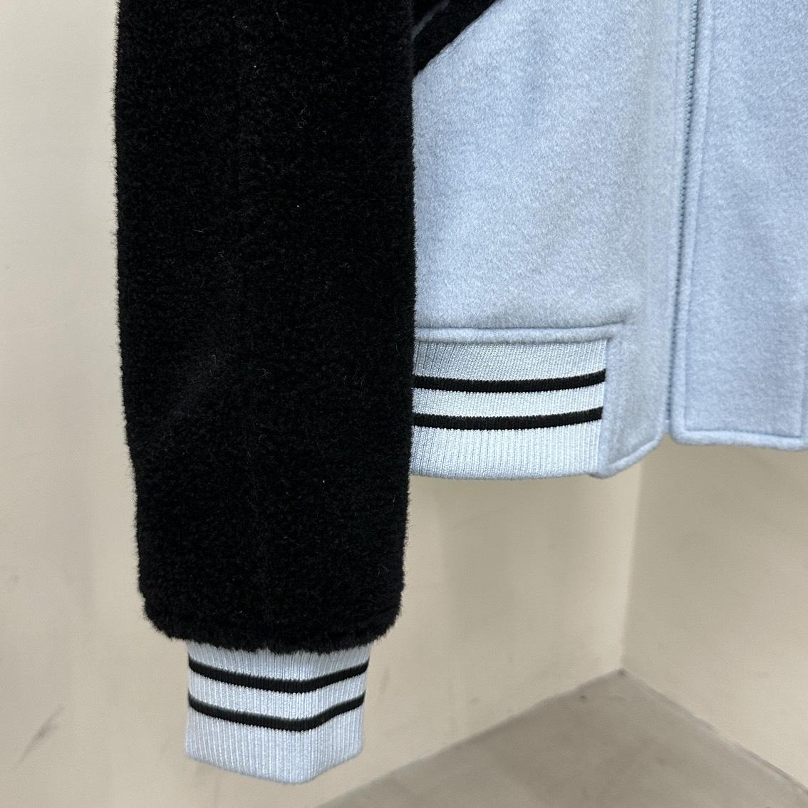 Louis Vuitton Shearling Wool Varsity Blouson    1AFAJE - PerfectKickZ