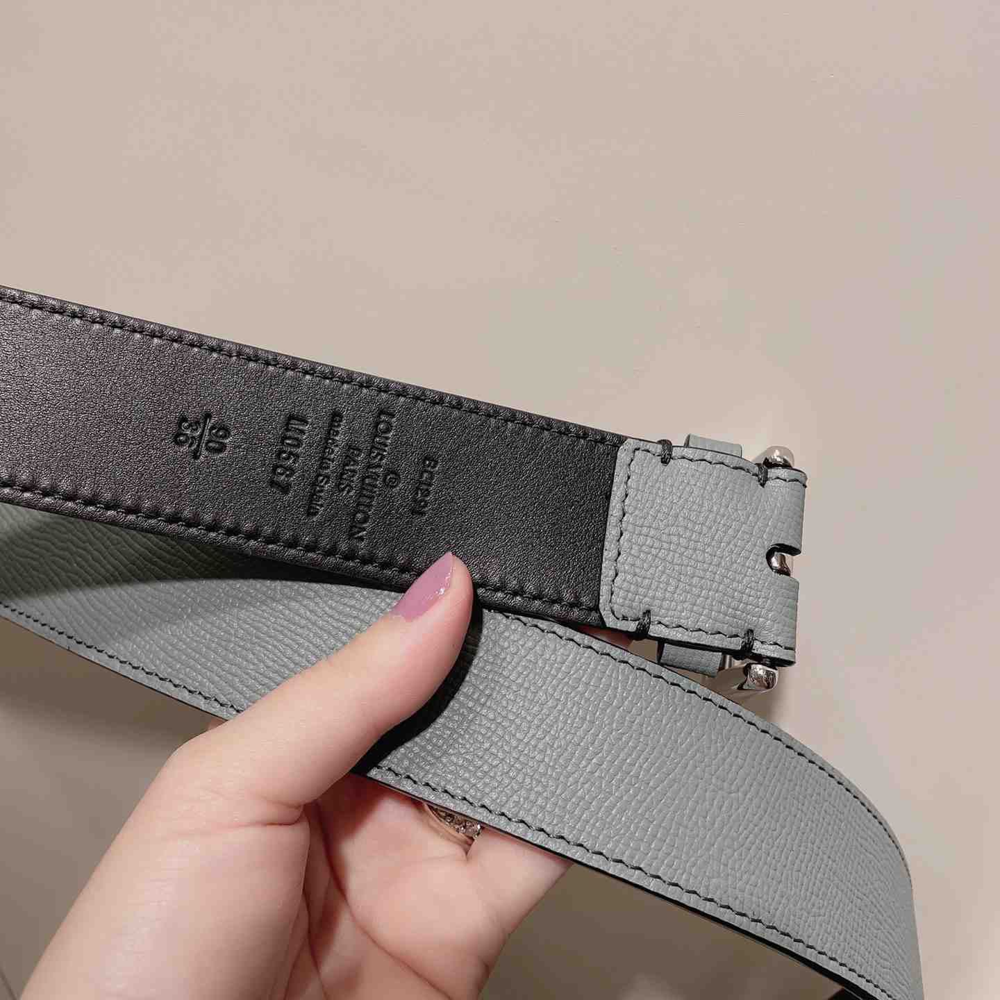 Louis Vuitton LV City Pin 35mm Belt   M0587T - PerfectKickZ