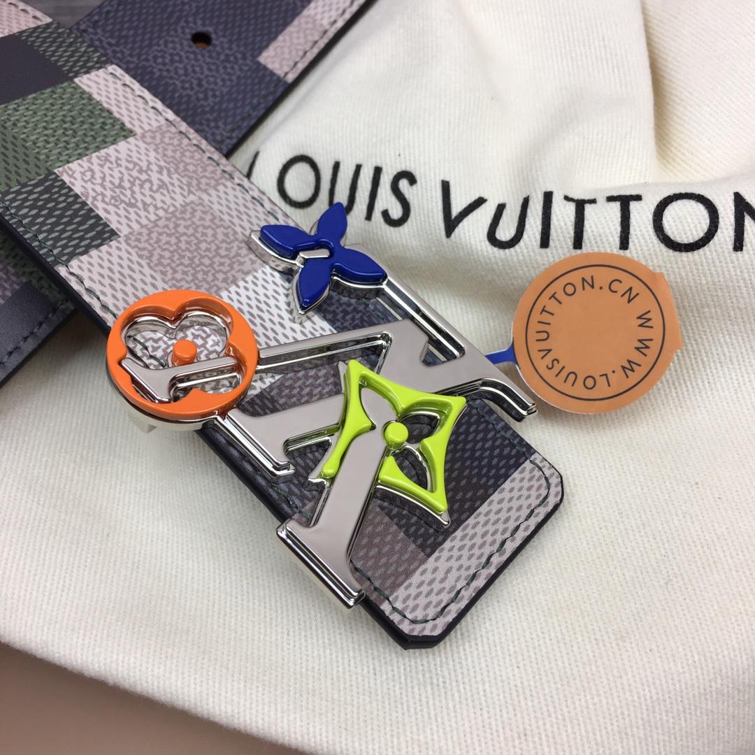LV Blossom 40mm Reversible Belt - PerfectKickZ