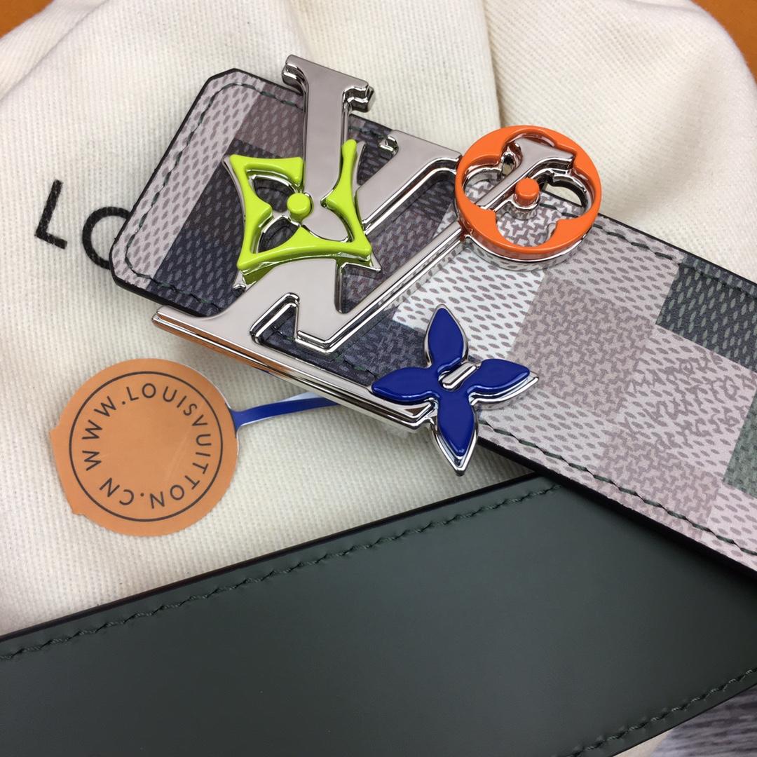 LV Blossom 40mm Reversible Belt - PerfectKickZ