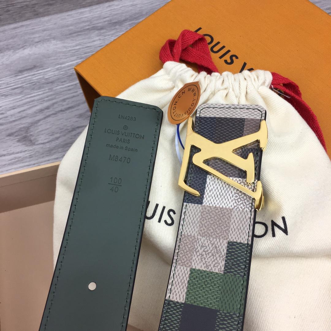 Louis Vuitton LV Mega Pixel 40mm Reversible Belt - PerfectKickZ