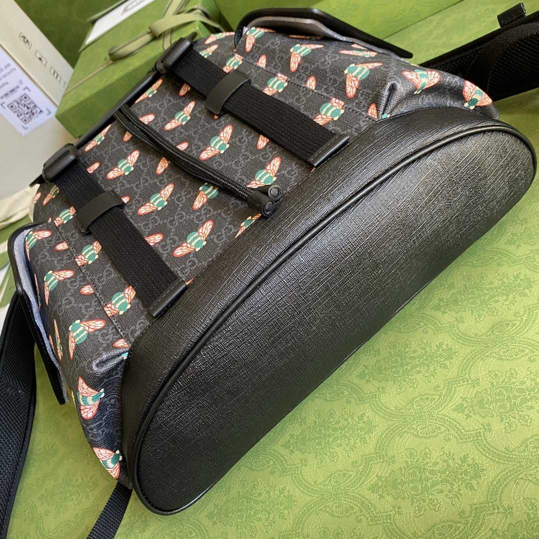 Gucci Bestiary Backpack With Bees  (34*42*16cm) - PerfectKickZ