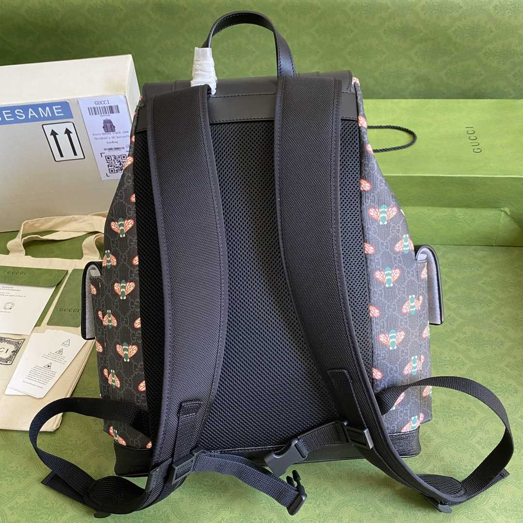 Gucci Bestiary Backpack With Bees  (34*42*16cm) - PerfectKickZ
