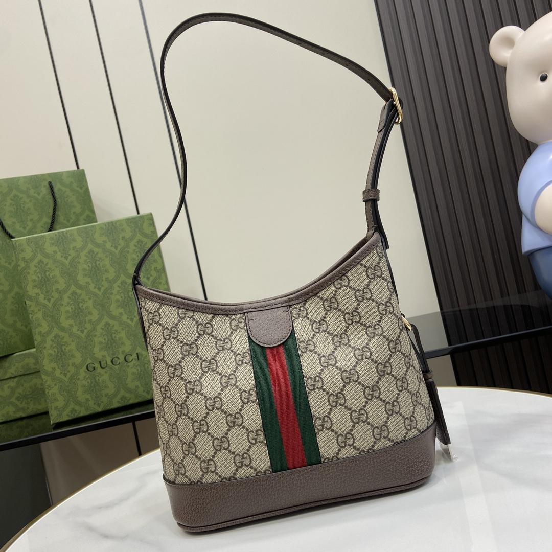 Gucci Ophidia GG Small Shoulder Bag - PerfectKickZ