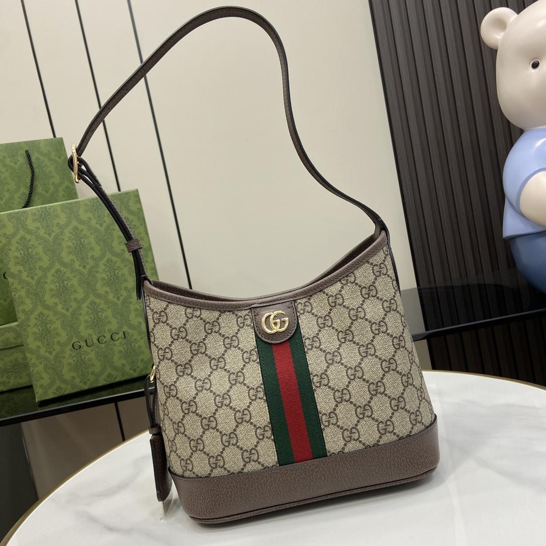 Gucci Ophidia GG Small Shoulder Bag - PerfectKickZ