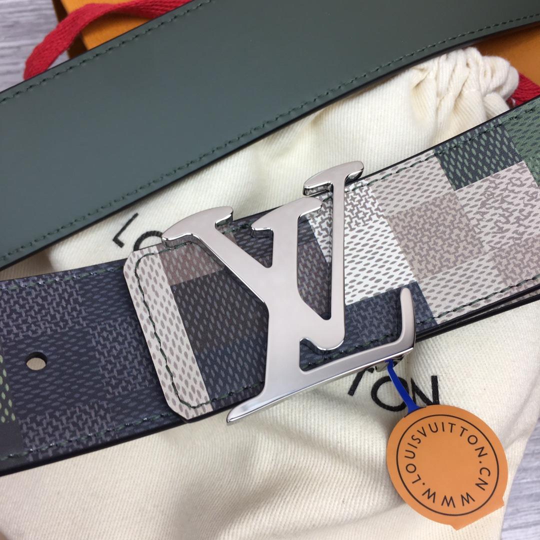 Louis Vuitton LV Mega Pixel 40mm Reversible Belt - PerfectKickZ