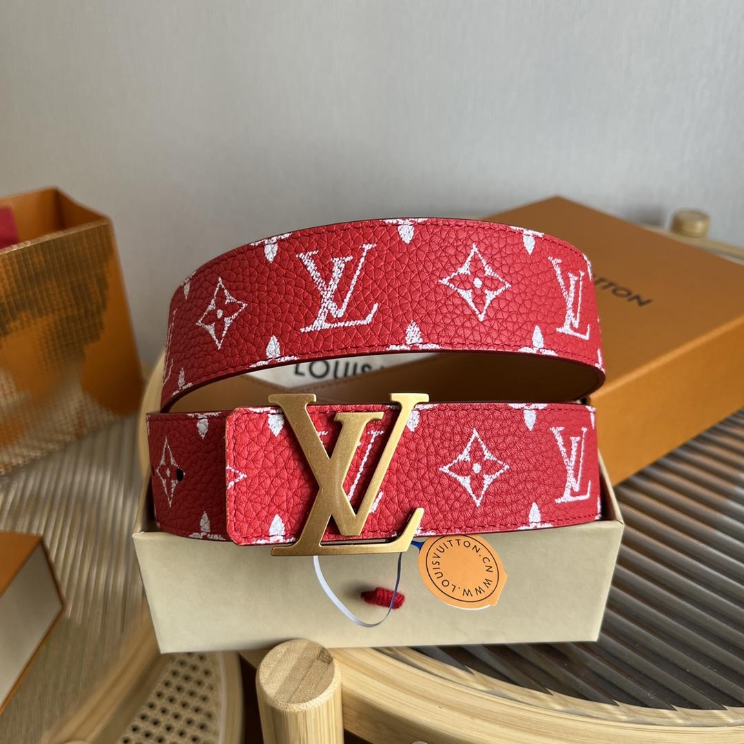 Louis Vuitton LV Initiales 40mm Reversible Belt   M8457V - PerfectKickZ