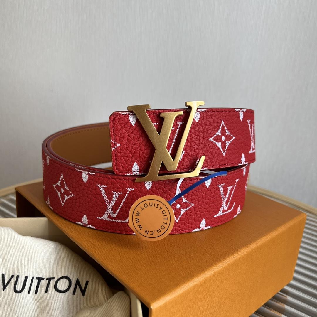Louis Vuitton LV Initiales 40mm Reversible Belt   M8457V - PerfectKickZ