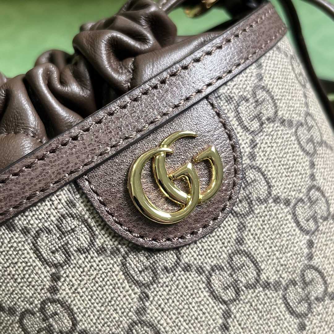 Gucci Ophidia Mini Bucket Bag  (11.5-20-8cm) - PerfectKickZ