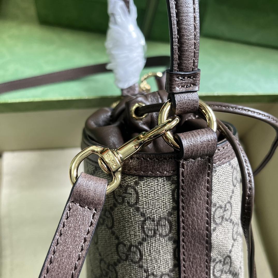 Gucci Ophidia Mini Bucket Bag  (11.5-20-8cm) - PerfectKickZ