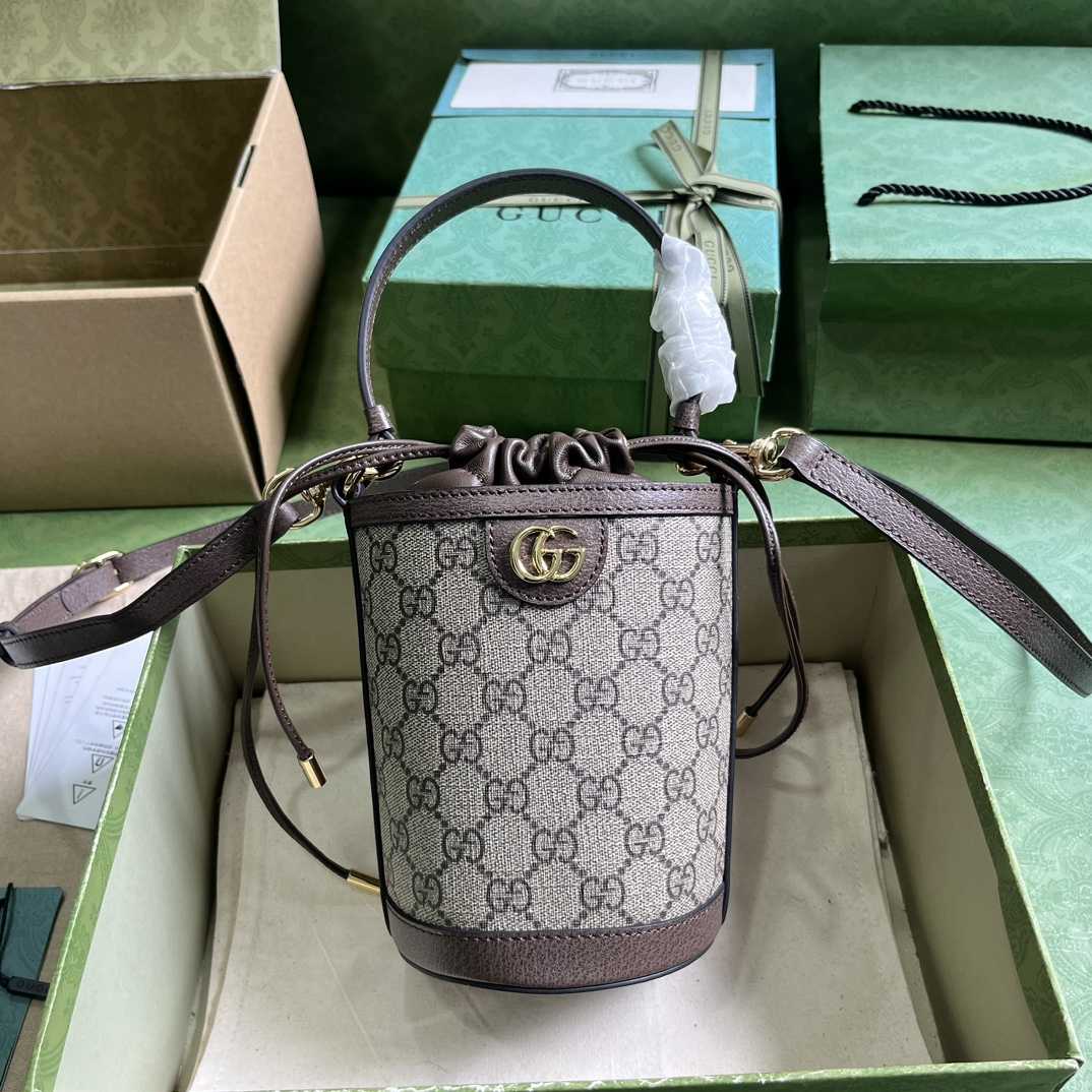 Gucci Ophidia Mini Bucket Bag  (11.5-20-8cm) - PerfectKickZ