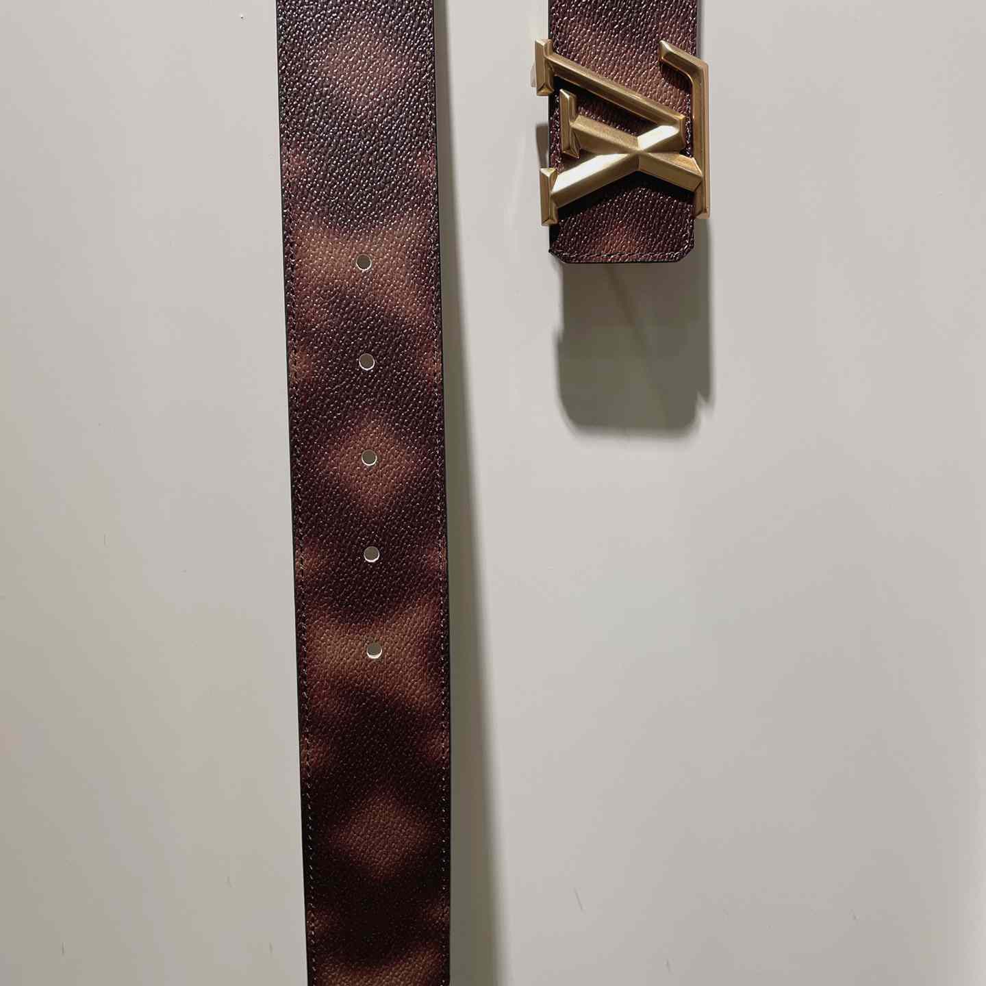 Louis Vuitton LV Pyramide This Is Not MNG 40mm Reversible Belt   - PerfectKickZ